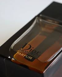 Dior perfume bottle with a blurred background